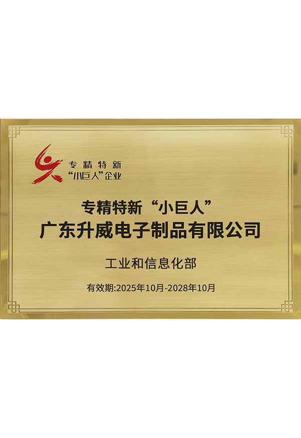專(zhuān)精特新“小巨人”